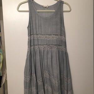 Size medium women’s blue dress